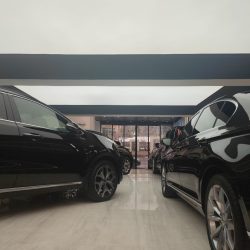 لایت باکس در نمایشگاه اتوموبیل
