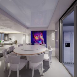 سقف رنگی براق