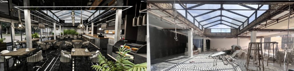 طراحی داخلی سقف کشسان