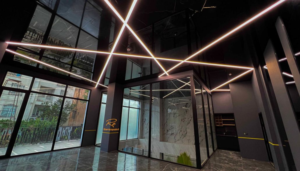 نگهداری سقف کشسان و لاین نوری