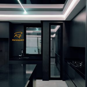 طراحی مشکی آشپزخانه