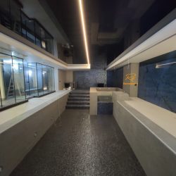 لاین نوری سقف استخر