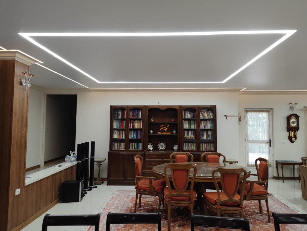 سقف کاذب و لاین نوری