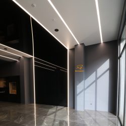 لاین نوری در سقف کشسان