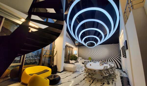 سقف کشسان اداری و تجاری