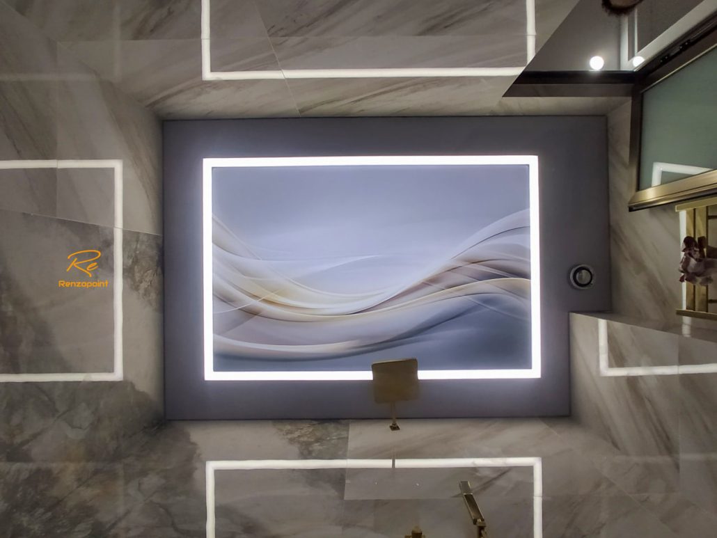 لاین نوری در حمام