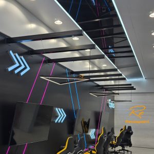 لاین نوری و سقف کشسان