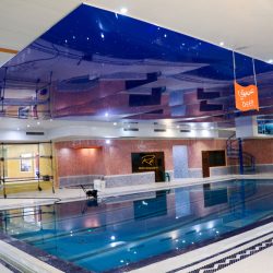 سقف استخر آبی