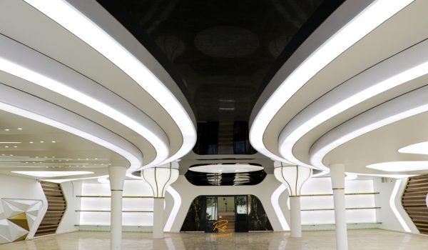 سقف کشسان و لاین نوری