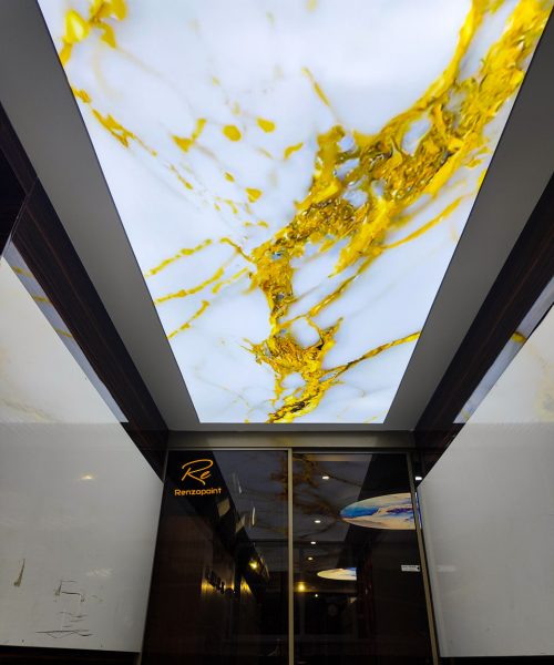 نورپردازی در سقف