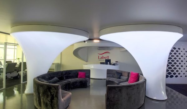 سقف کشسان لابل