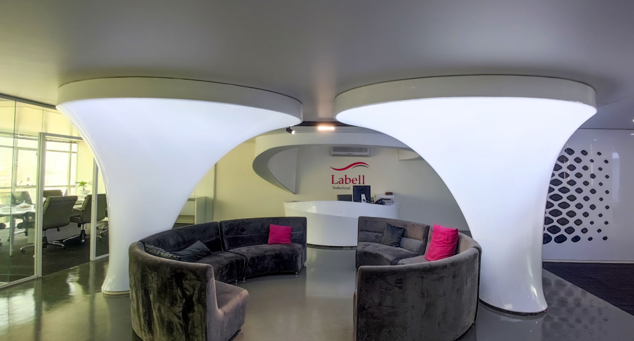 سقف کشسان لابل