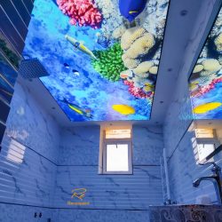 سقف کشسان برای حمام