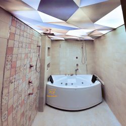 سقف کشسان سرویس بهداشتی