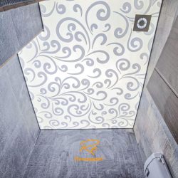 سقف طرحدار سرویس بهداشتی