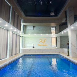 سقف مشکی برای استخر