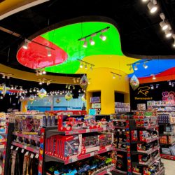 سقف کشسان رنگی