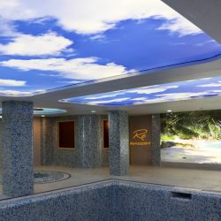 سقف کشسان طرح آسمان