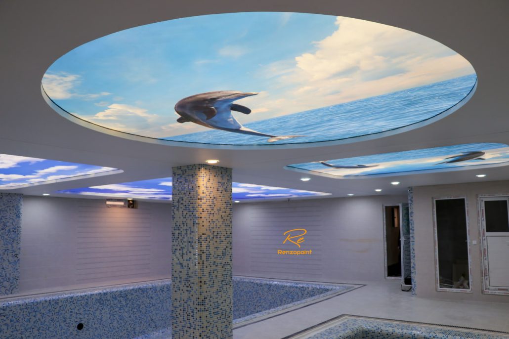 سقف طرح دار استخر