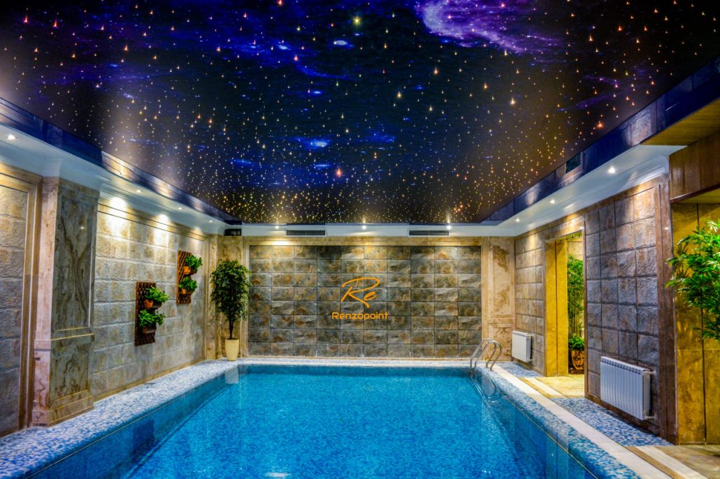 سقف استخر برای ویلا