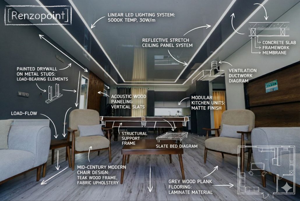 مزایا و معایب سقف کشسان