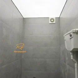 سقف سفید با نور